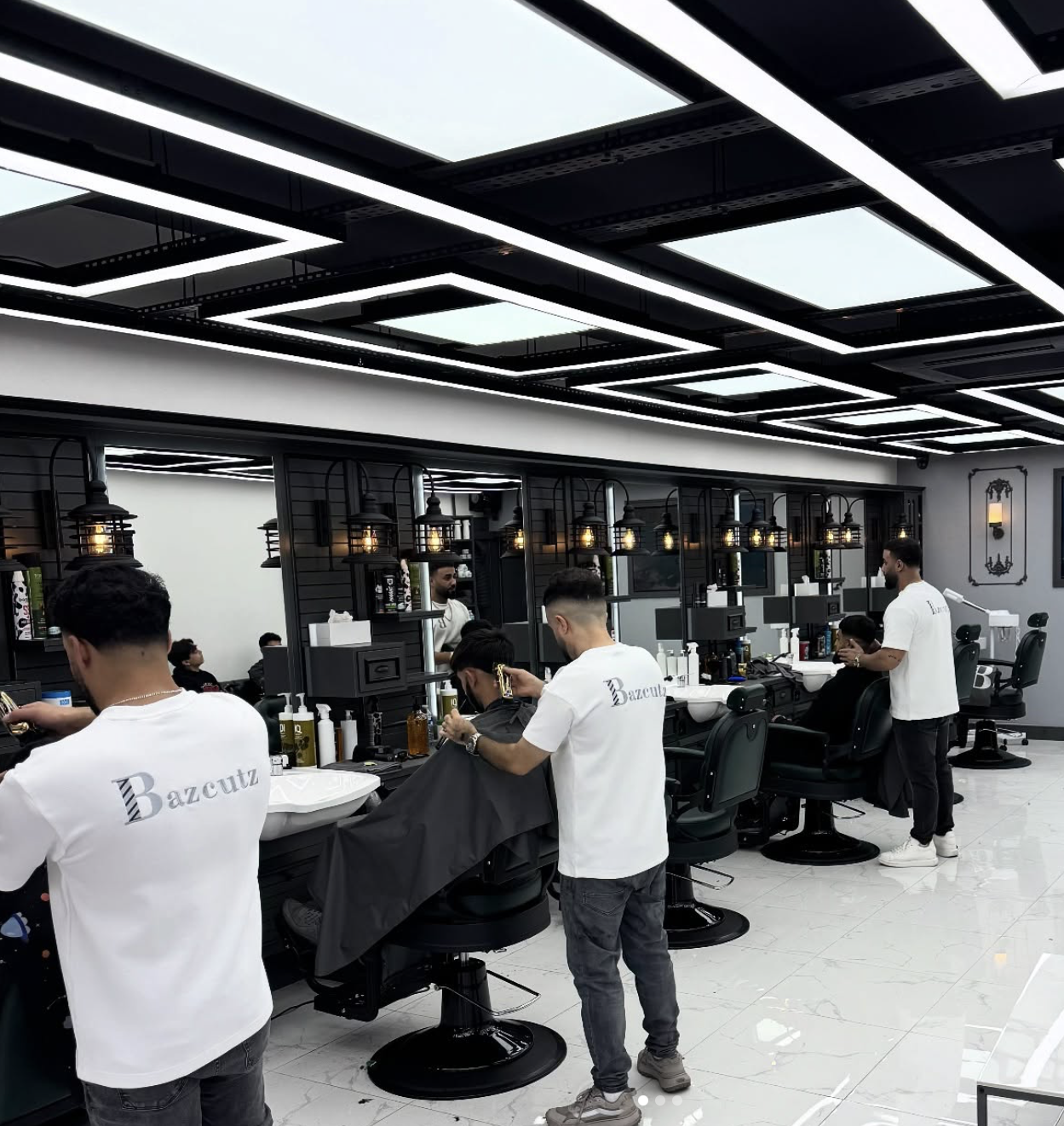 Artisan Crafting a Precision Haircut